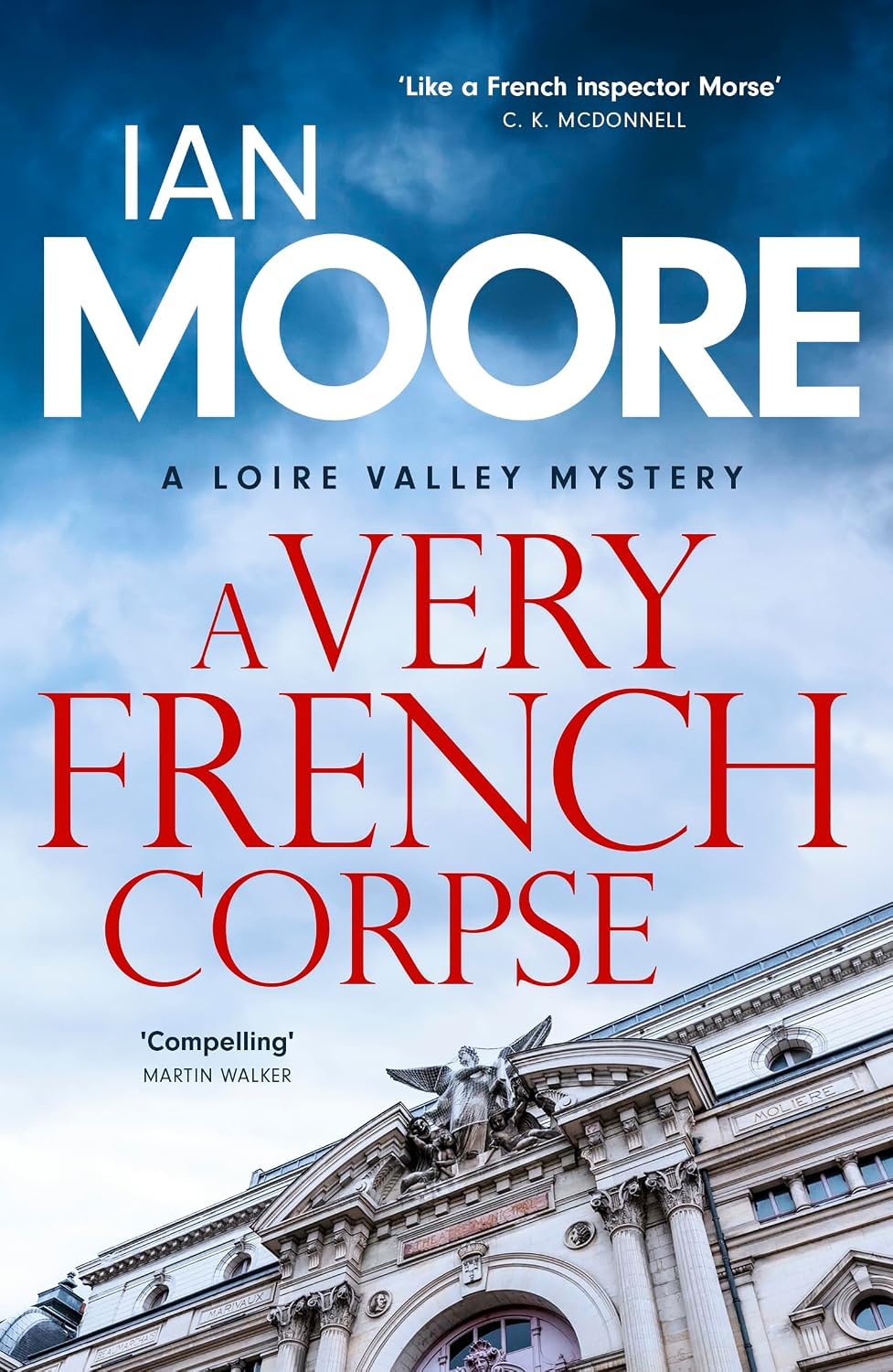 Close-up cover detail of a paperback title from the Loire Valley Mystery collection by Ian Moore