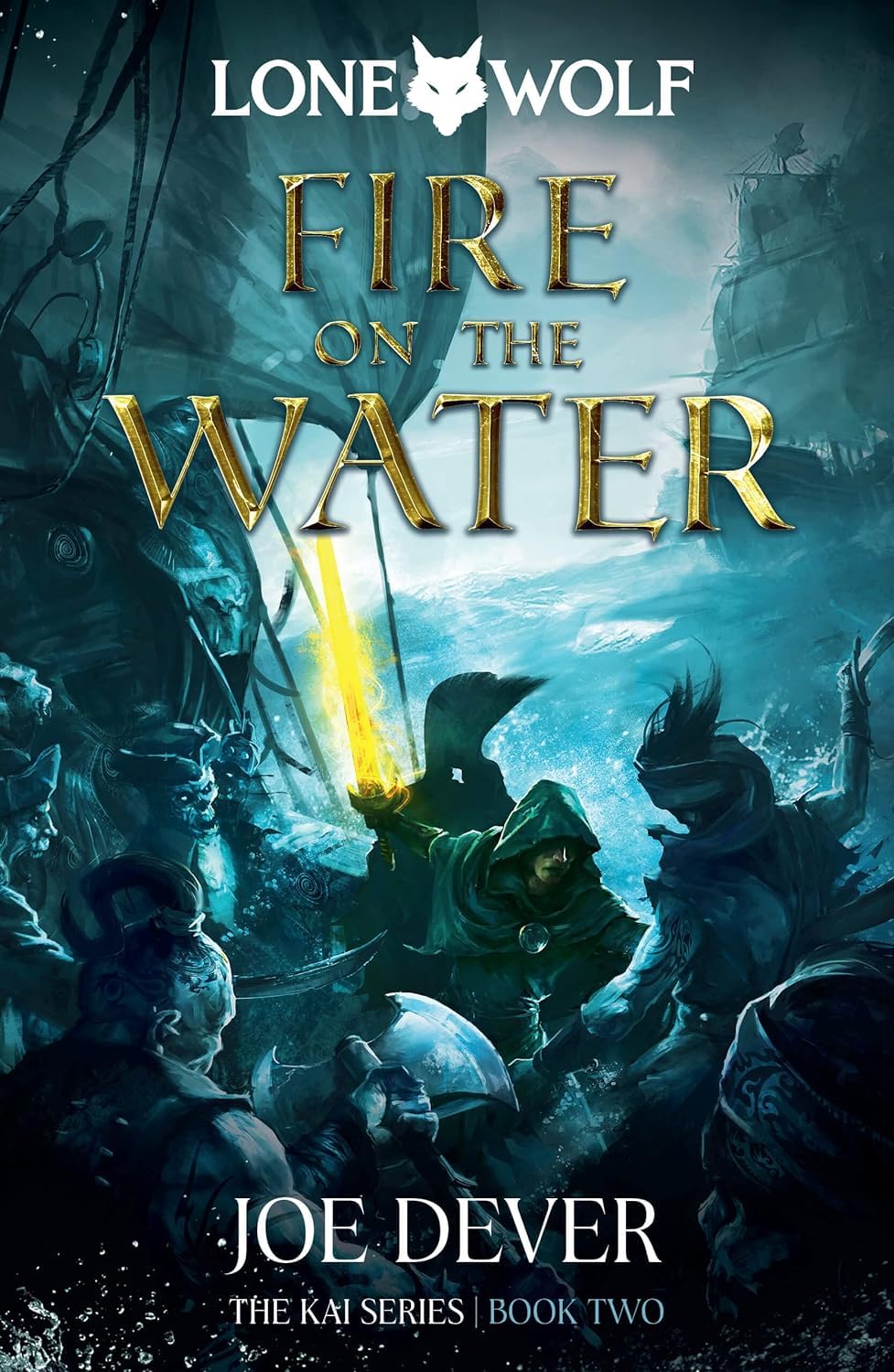 Lone Wolf Books 9-12 paperback covers, including The Dungeons of Torgar and The Masters of Darkness