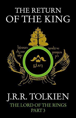 Close-up of The Lord of the Rings 3 books collection set showing paperback edition detail and Tolkien fantasy trilogy branding