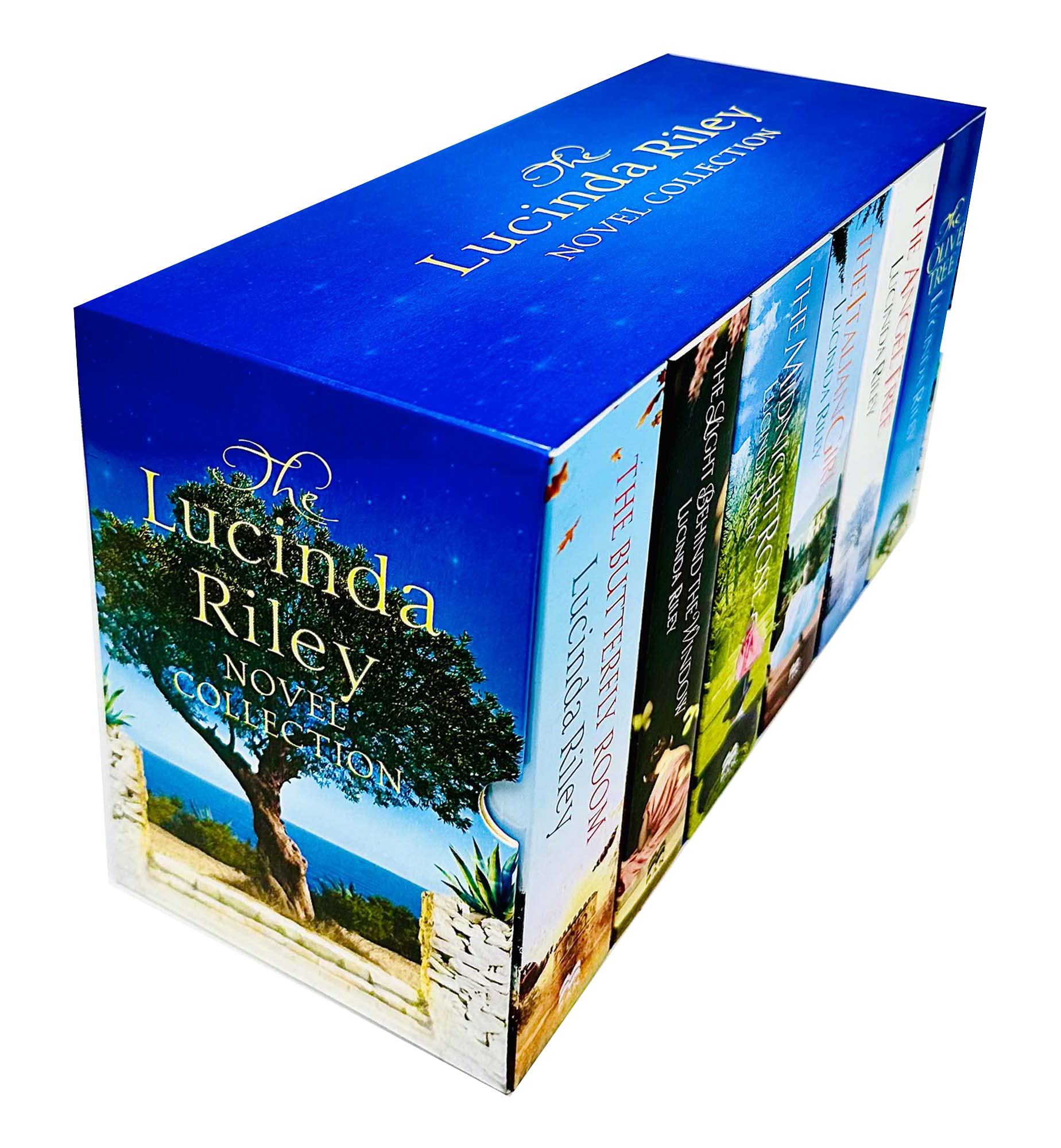 The Light Behind the Window and The Butterfly Room paperback covers from the Lucinda Riley set