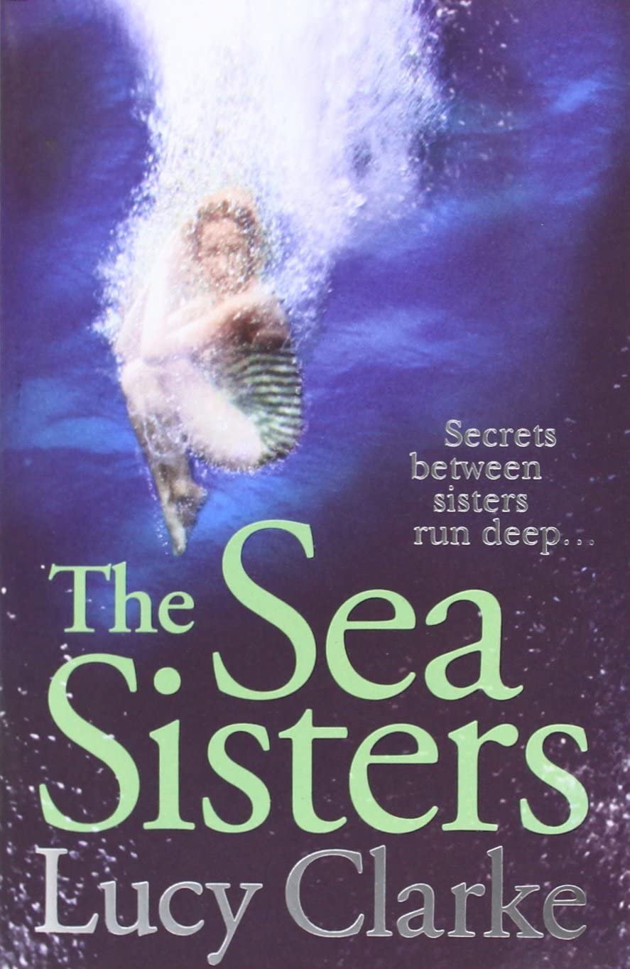 The Sea Sisters paperback cover displayed alongside the other titles in the Lucy Clarke collection