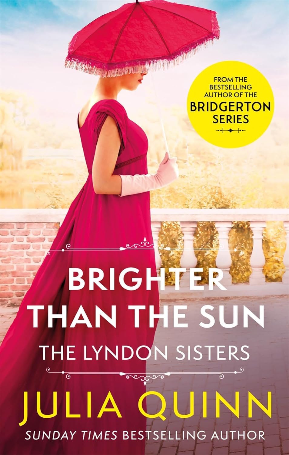 Back cover and spine detail of the Julia Quinn Lyndon Sisters paperback collection