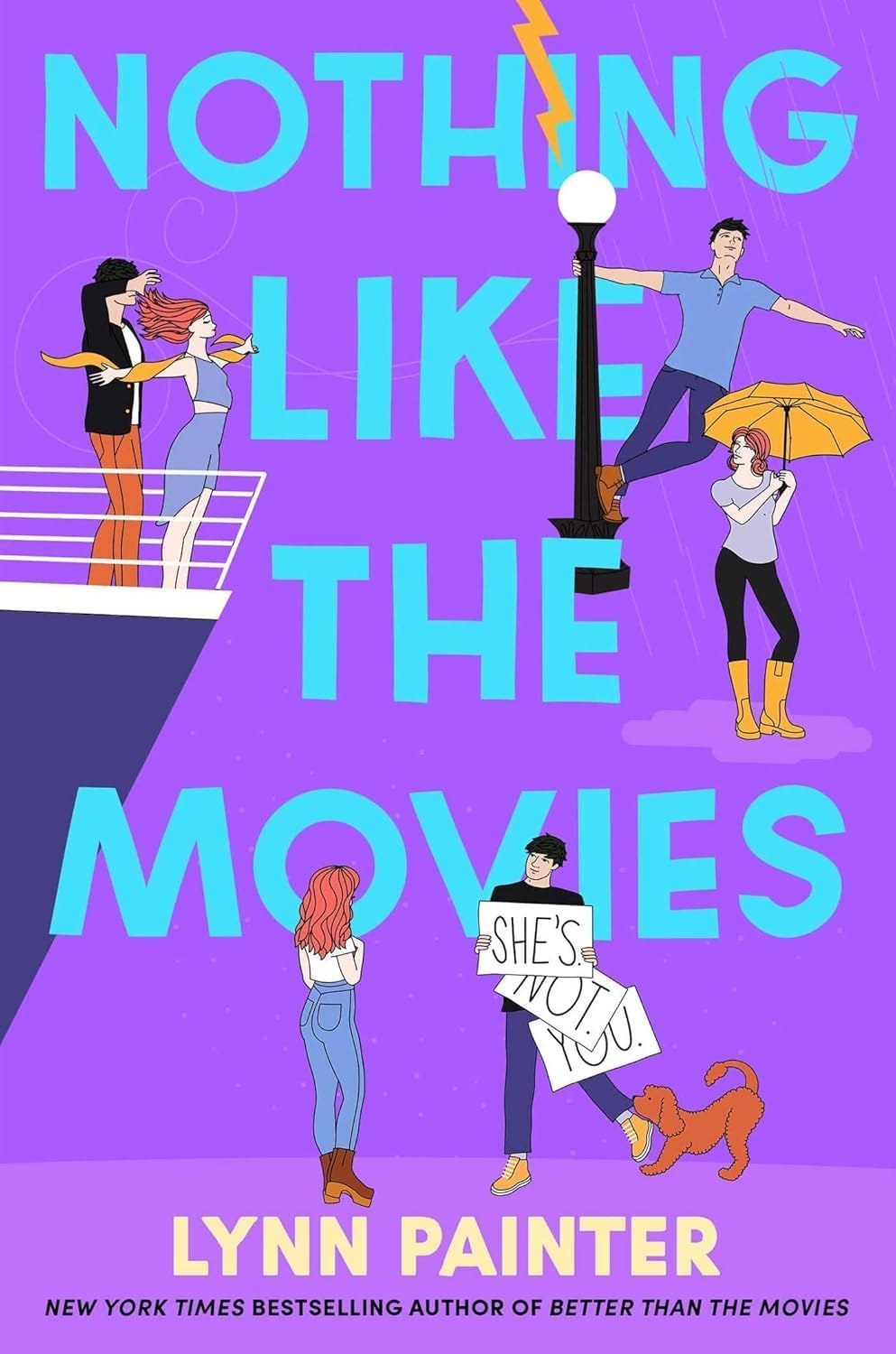 Close-up of Betting on You and The Do-Over paperback covers from the Lynn Painter Rom-Coms collection