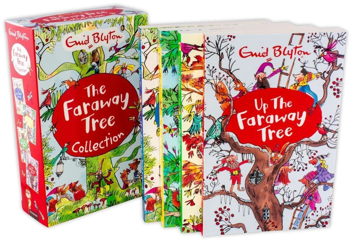 The Folk of the Faraway Tree paperback book cover from the Magic Faraway Tree collection by Enid Blyton