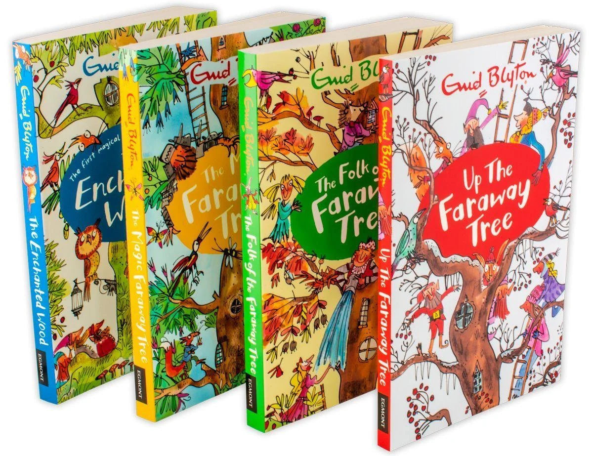 The Magic Faraway Tree paperback book cover from the Magic Faraway Tree collection by Enid Blyton