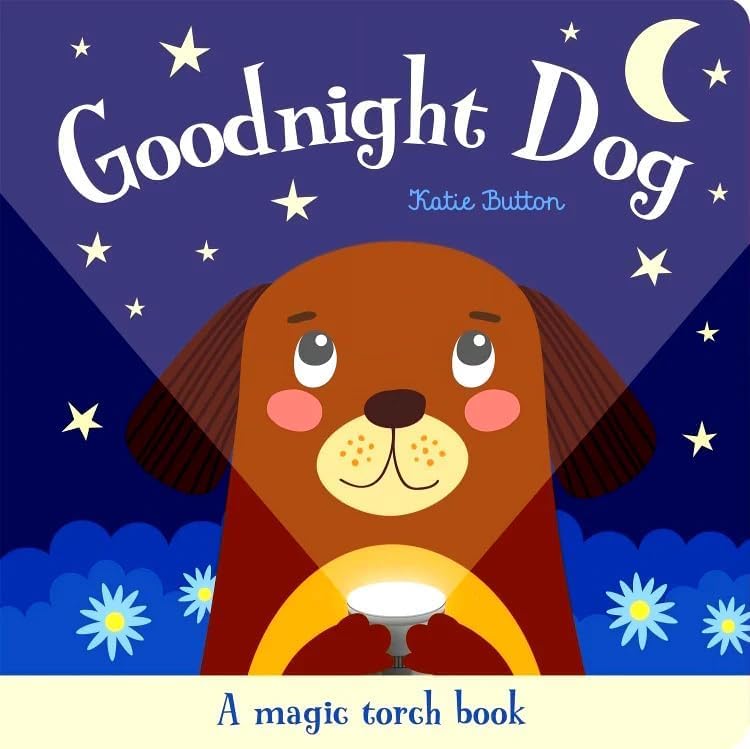 Goodnight Koala hardcover front cover from the Magic Torch Books series by Katie Button, illustrated by Zhanna Ovocheva