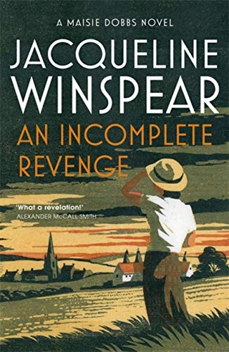 Back cover synopsis view of the Maisie Dobbs Mystery Series paperback box set