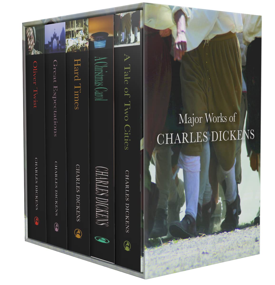 Oliver Twist paperback book cover from the Charles Dickens Major Works collection