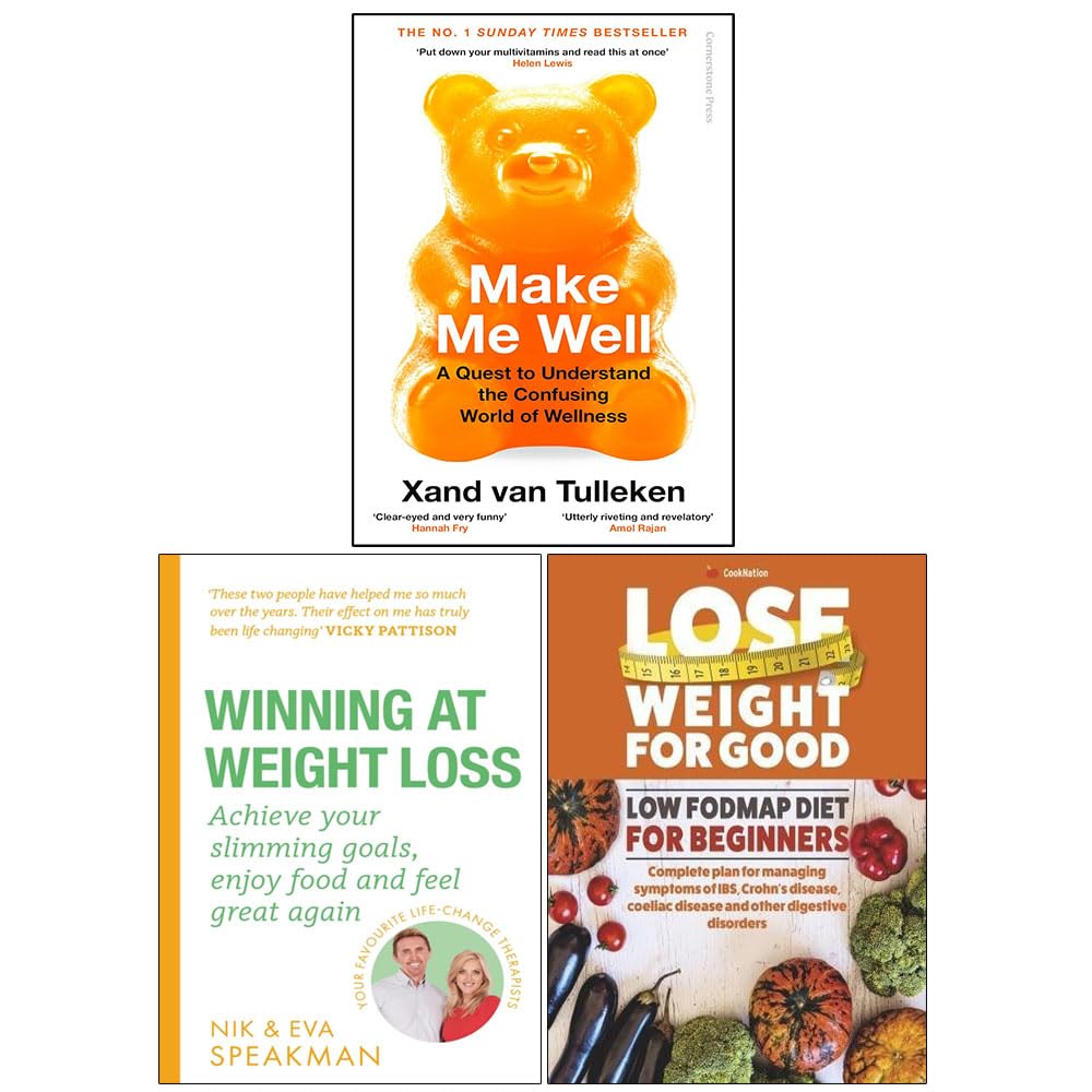 Make Me Well, Winning at Weight Loss & Lose Weight For Good 3 book paperback diet set front cover