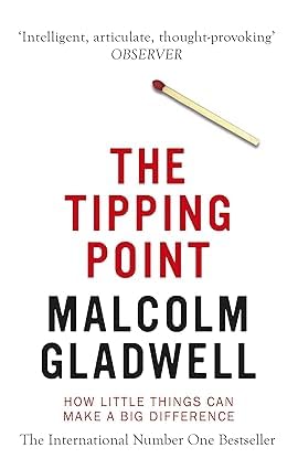 Back covers of The Tipping Point and Revenge of the Tipping Point paperbacks from the Malcolm Gladwell 2 Books Collection Set.