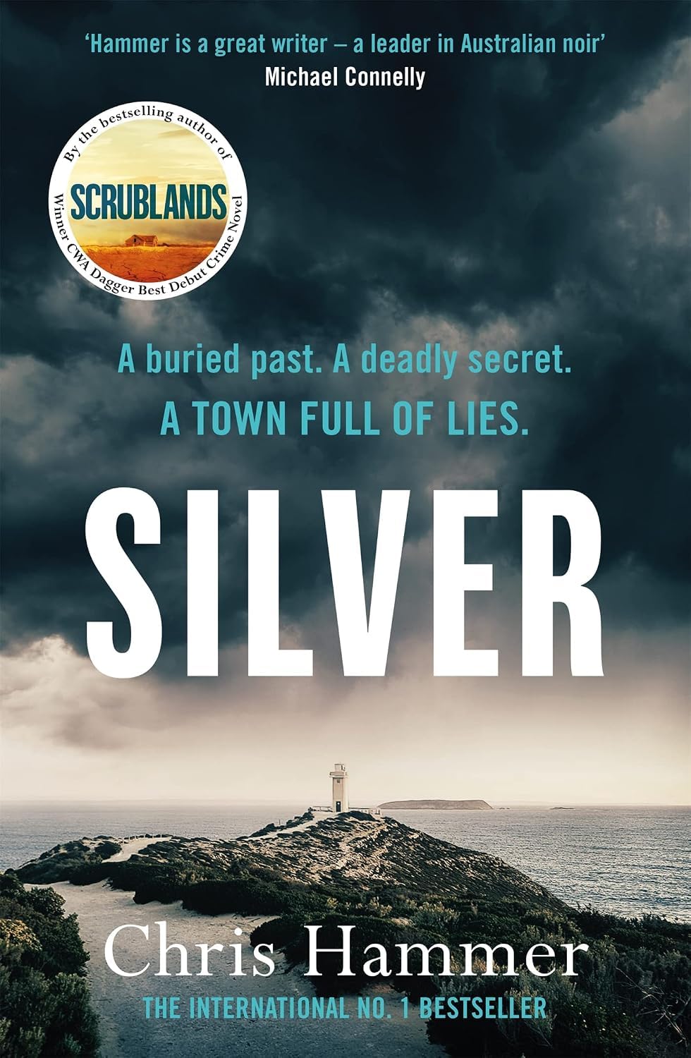 Silver and Trust by Chris Hammer paperback covers, Martin Scarsden books 2 and 3