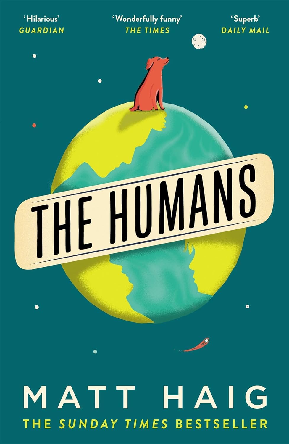The Humans by Matt Haig paperback front cover close-up