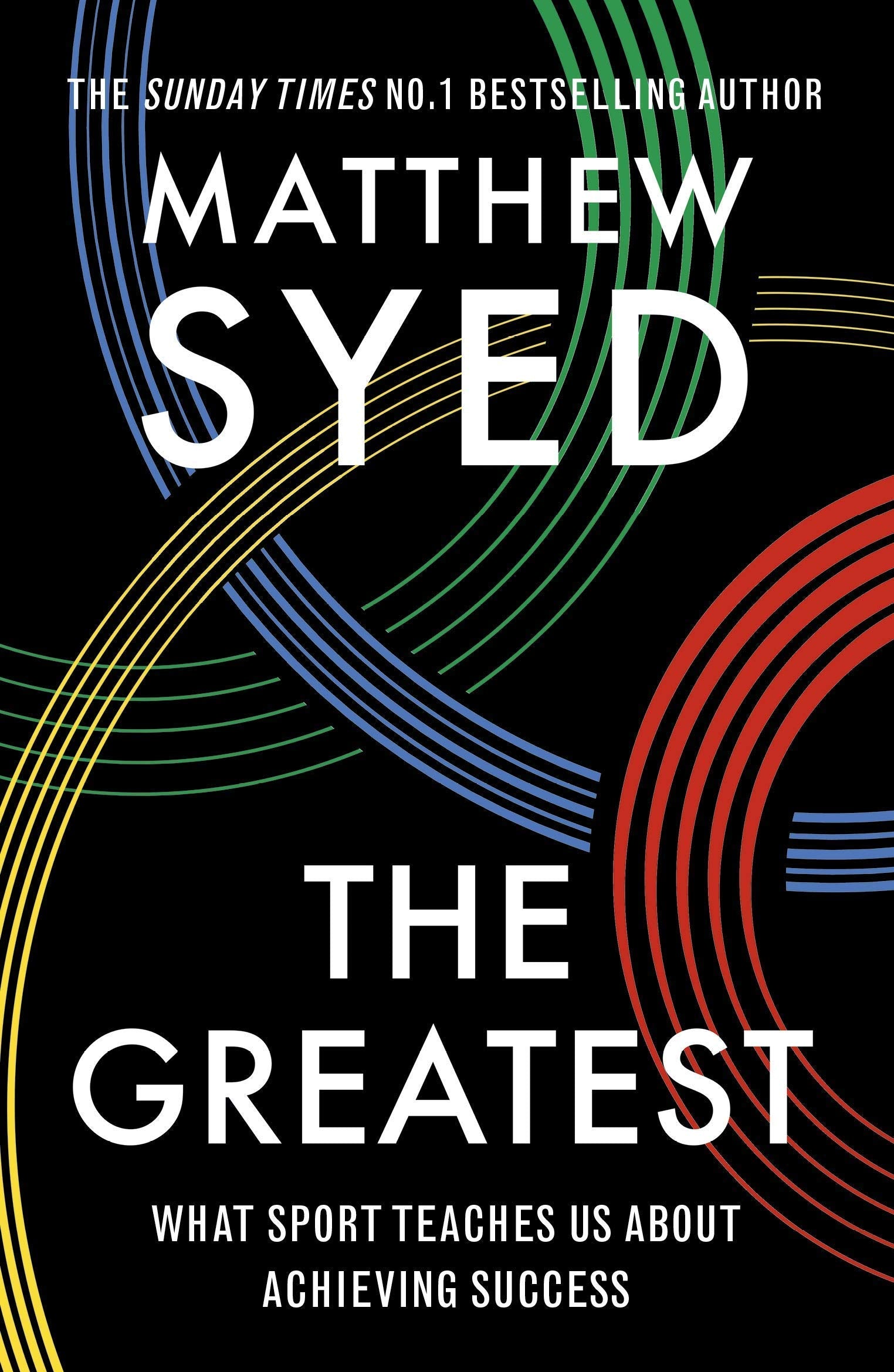 Close-up of the Black Box Thinking and Bounce paperback covers from the Matthew Syed non-fiction collection