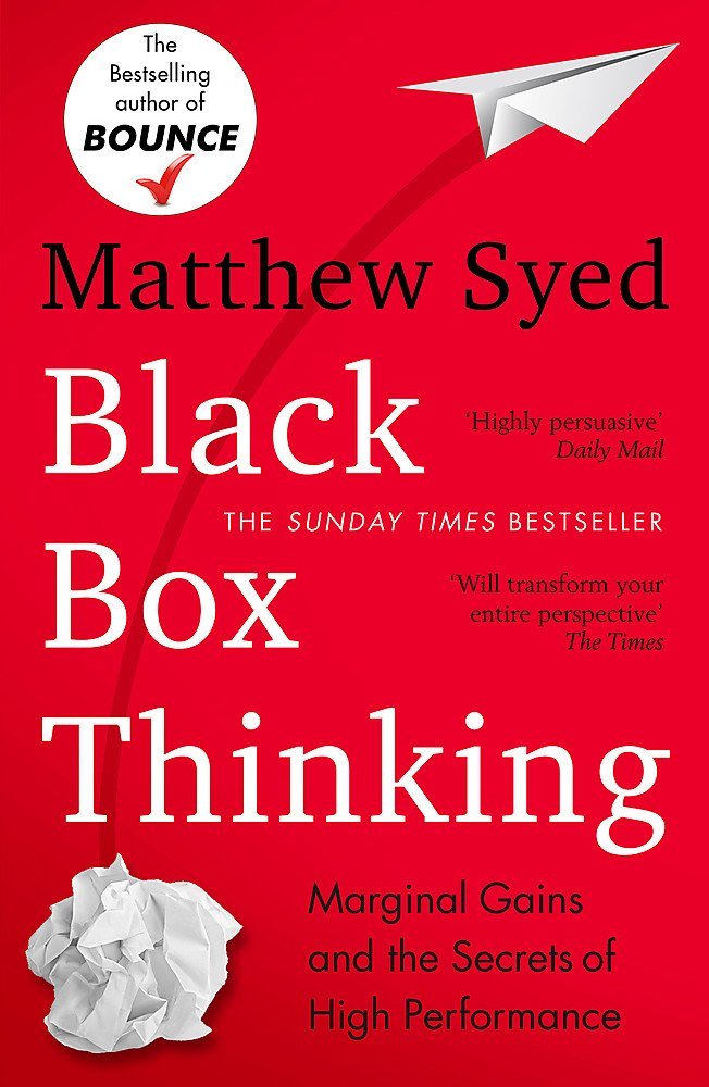 All three Matthew Syed paperback books fanned out together, showing spines and full set for Non Fiction readers