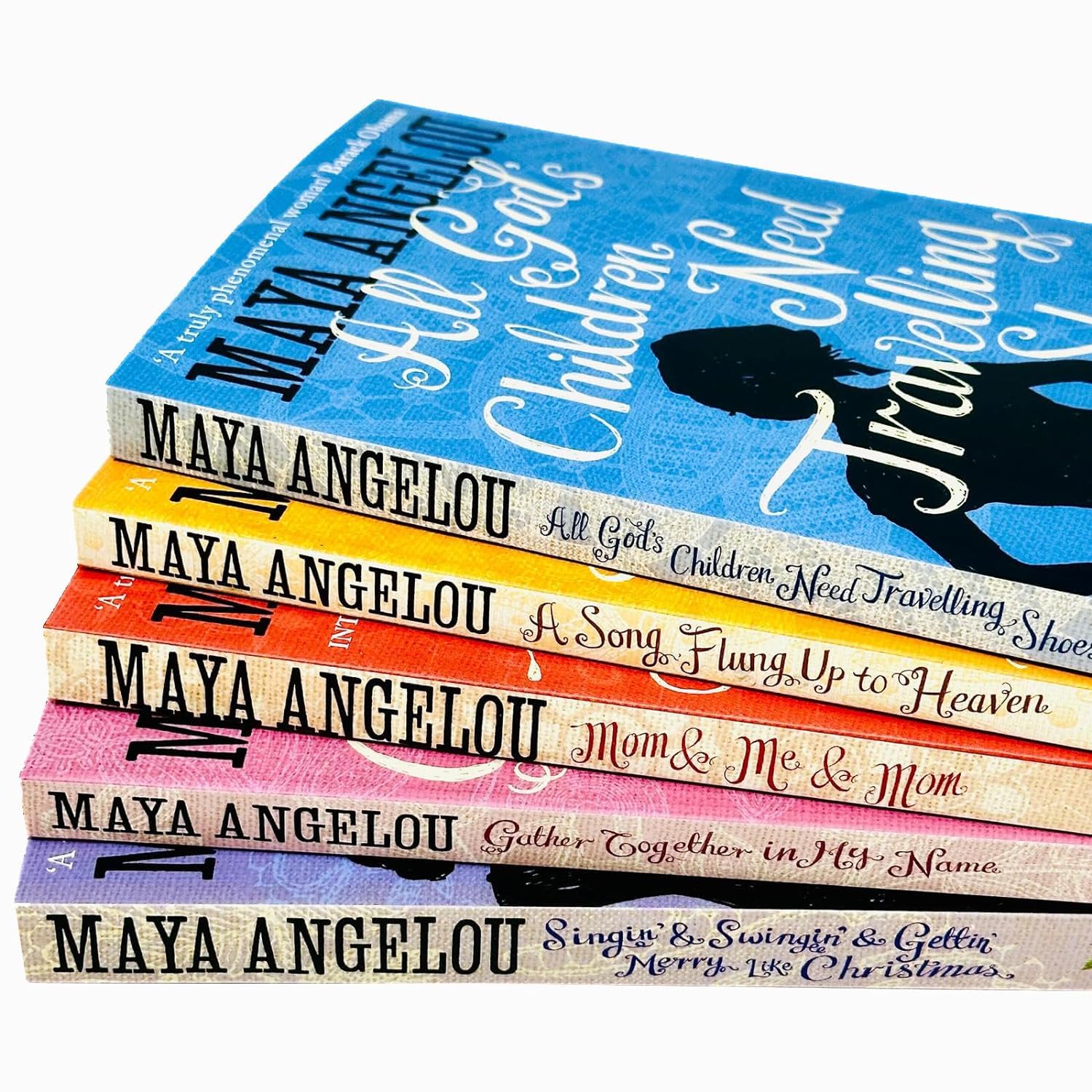 Singin' & Swingin' and Gettin' Merry Like Christmas by Maya Angelou paperback front cover
