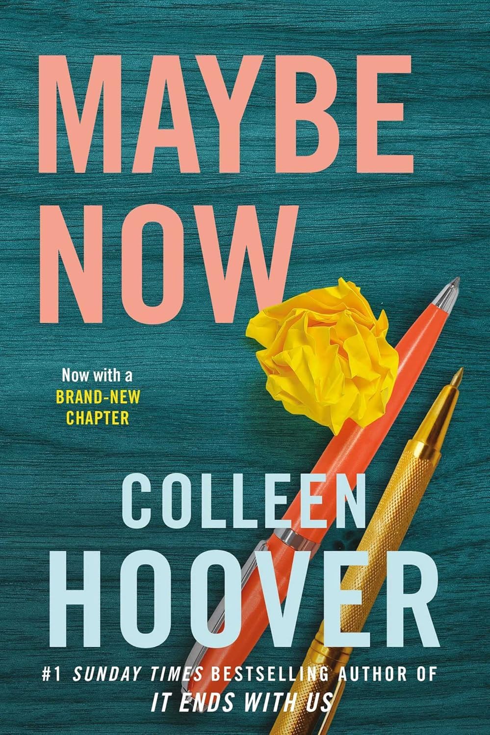 Vibrant cover artwork of the Maybe Someday romance collection by Colleen Hoover in paperback format