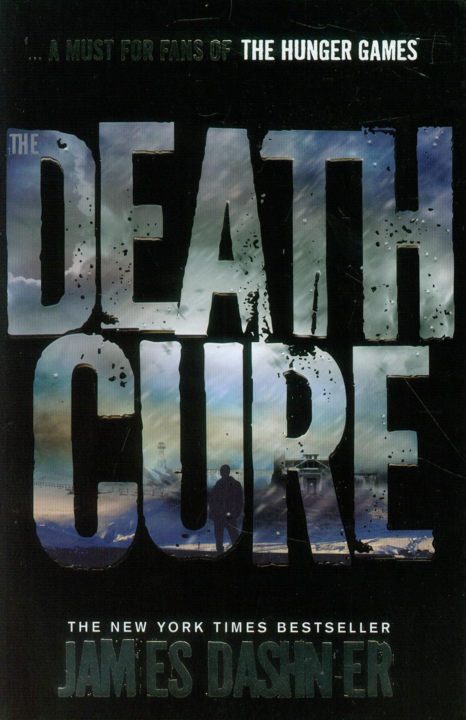 All four Maze Runner series paperback books by James Dashner fanned out together