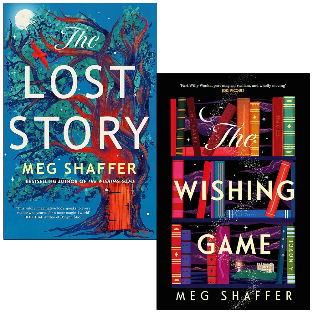 Front cover of The Wishing Game paperback novel by Meg Shaffer