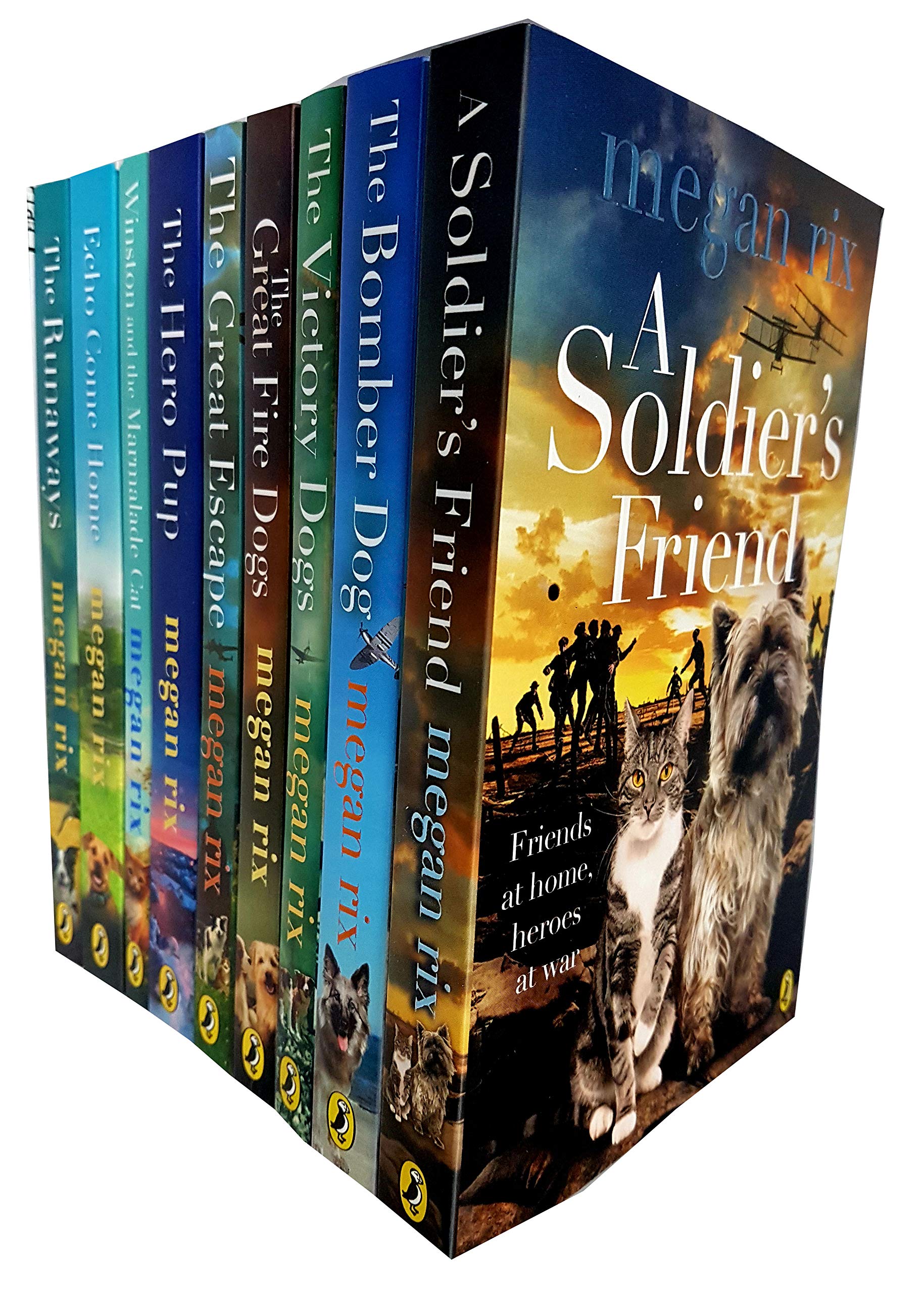 Megan Rix Collection 9 Books Set paperback front cover showing all nine titles for ages 9-11