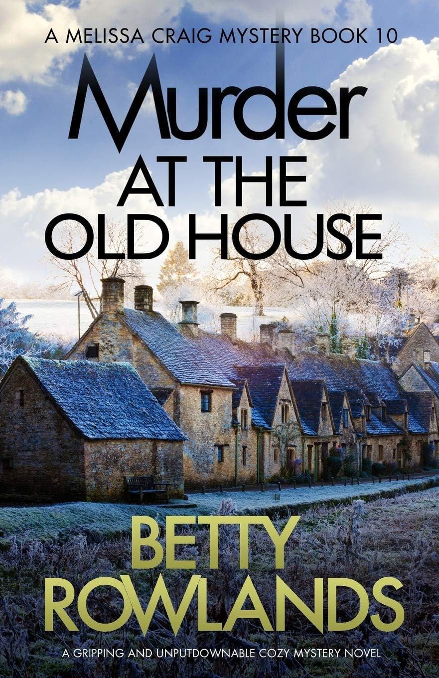 Melissa Craig Mystery 12 Books Collection Set by Betty Rowlands, paperback, books stacked showing thickness