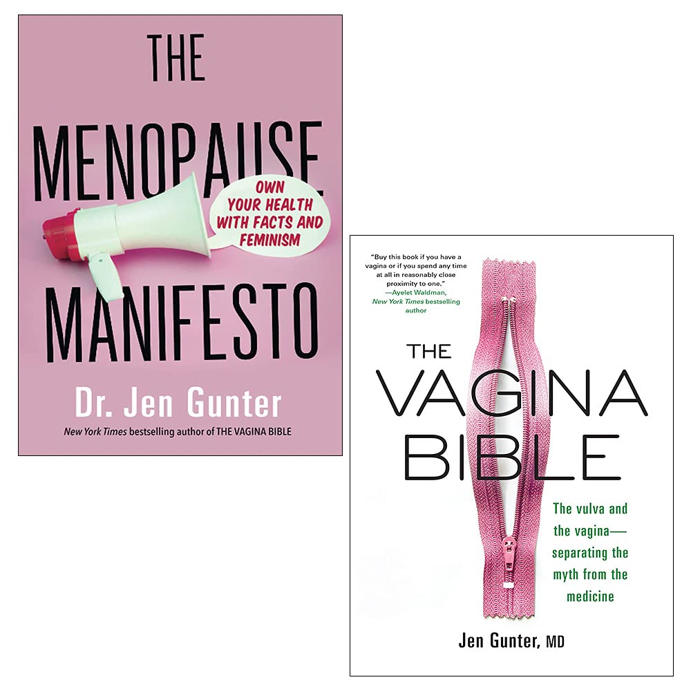 The Menopause Manifesto by Dr. Jen Gunter, paperback front cover, non-fiction women's health book