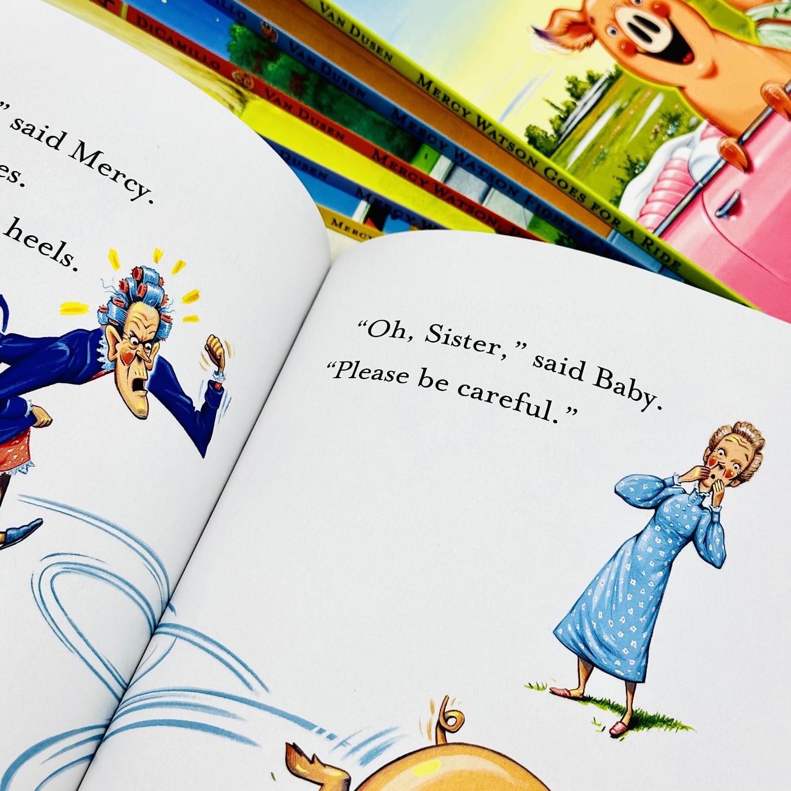 Front cover of Mercy Watson: Princess in Disguise by Kate DiCamillo, paperback book 4 of the set