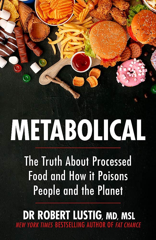 Metabolical and Fat Chance paperback set by Robert H. Lustig - back cover with description