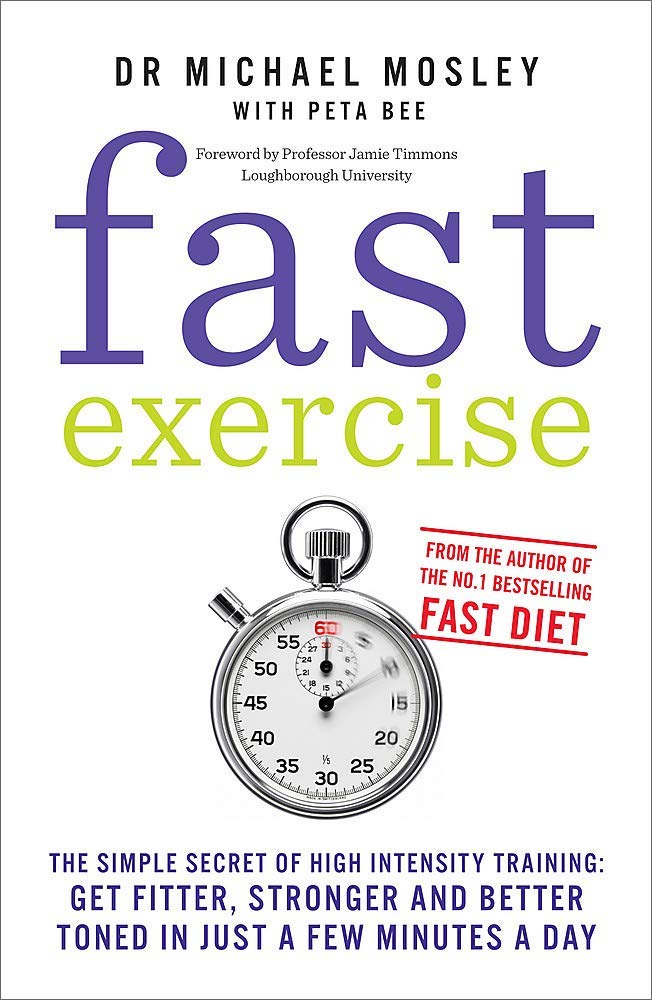 Close-up of The Fast Diet paperback cover by Michael Mosley and Mimi Spencer