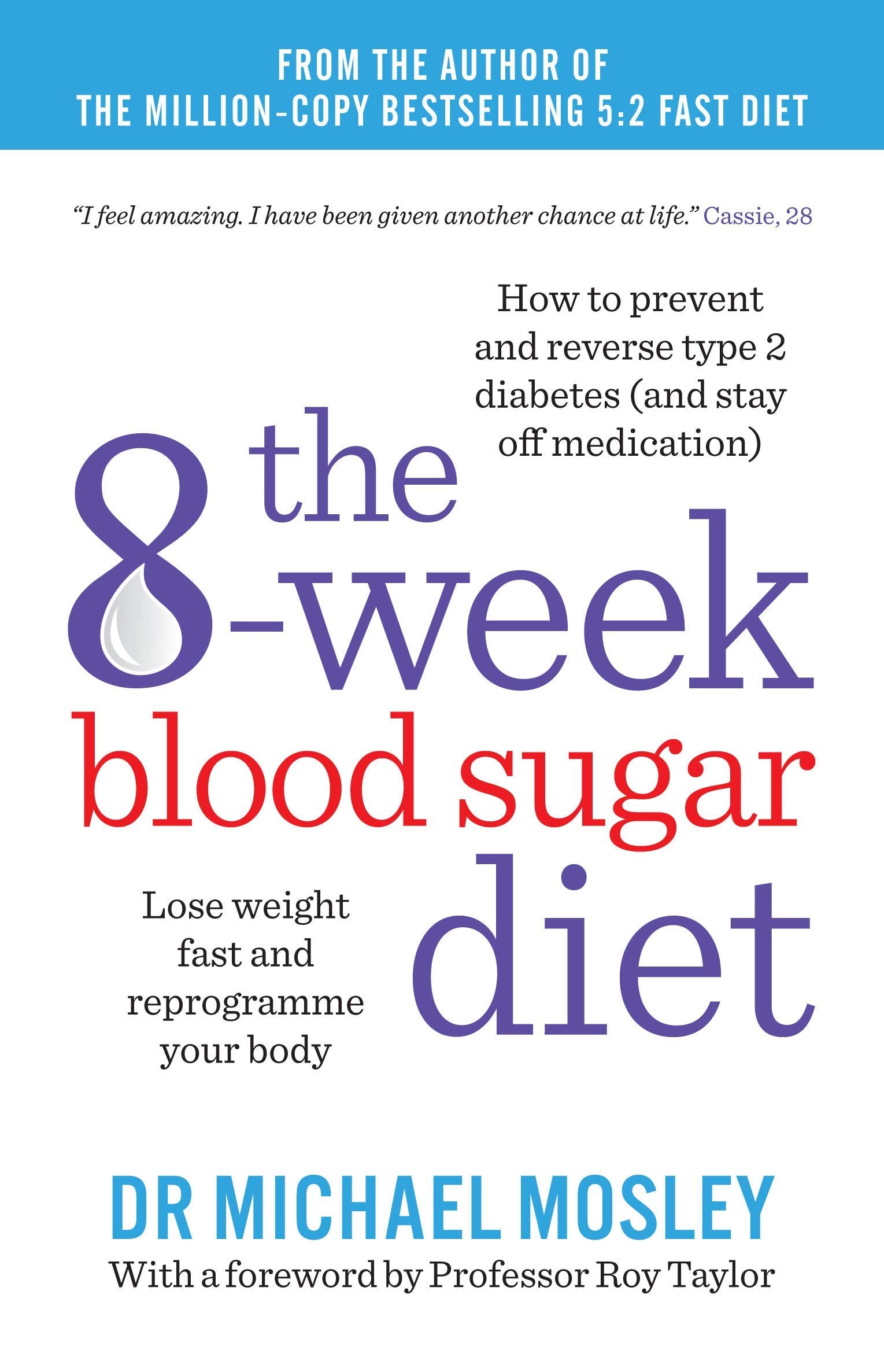 Front cover of The Fast Diet by Michael Mosley, paperback edition, third title in the 3-book set