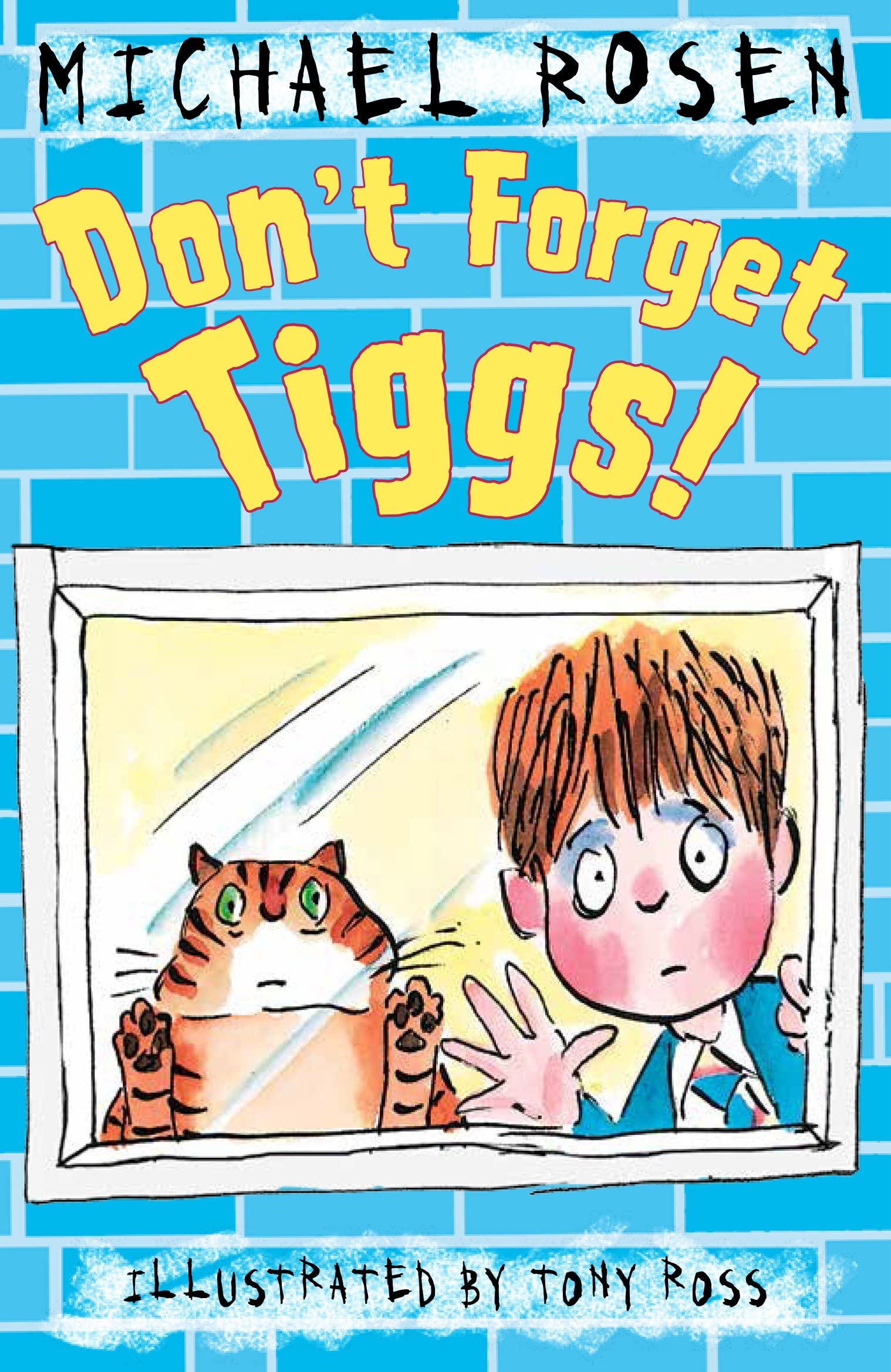 Back cover of the Michael Rosen 8 Books Collection Set showing series summary and age range