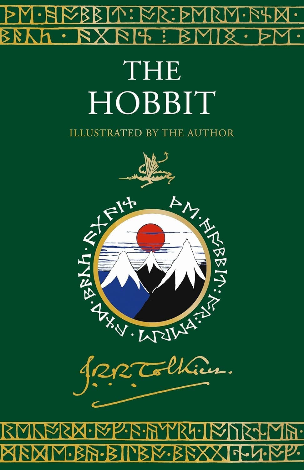Both hardcover books from the Middle-earth Silmarillion and Hobbit 2 book collection set displayed together