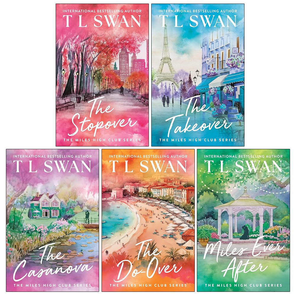 The Miles High Club 5 Books Collection Set by T L Swan - front cover of the paperback box set