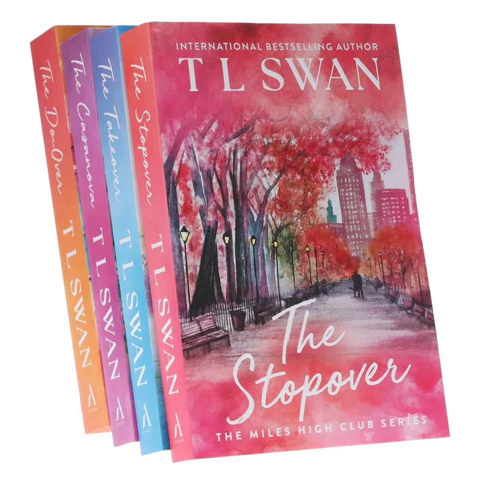 The Stopover by T.L. Swan paperback cover from the Miles High Club series