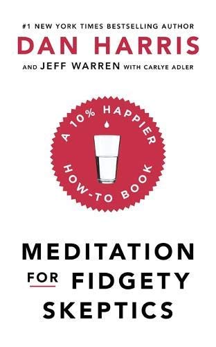 Close-up of the Stress-Proof and 10% Happier paperback covers from the Mindfulness and Meditation Collection set