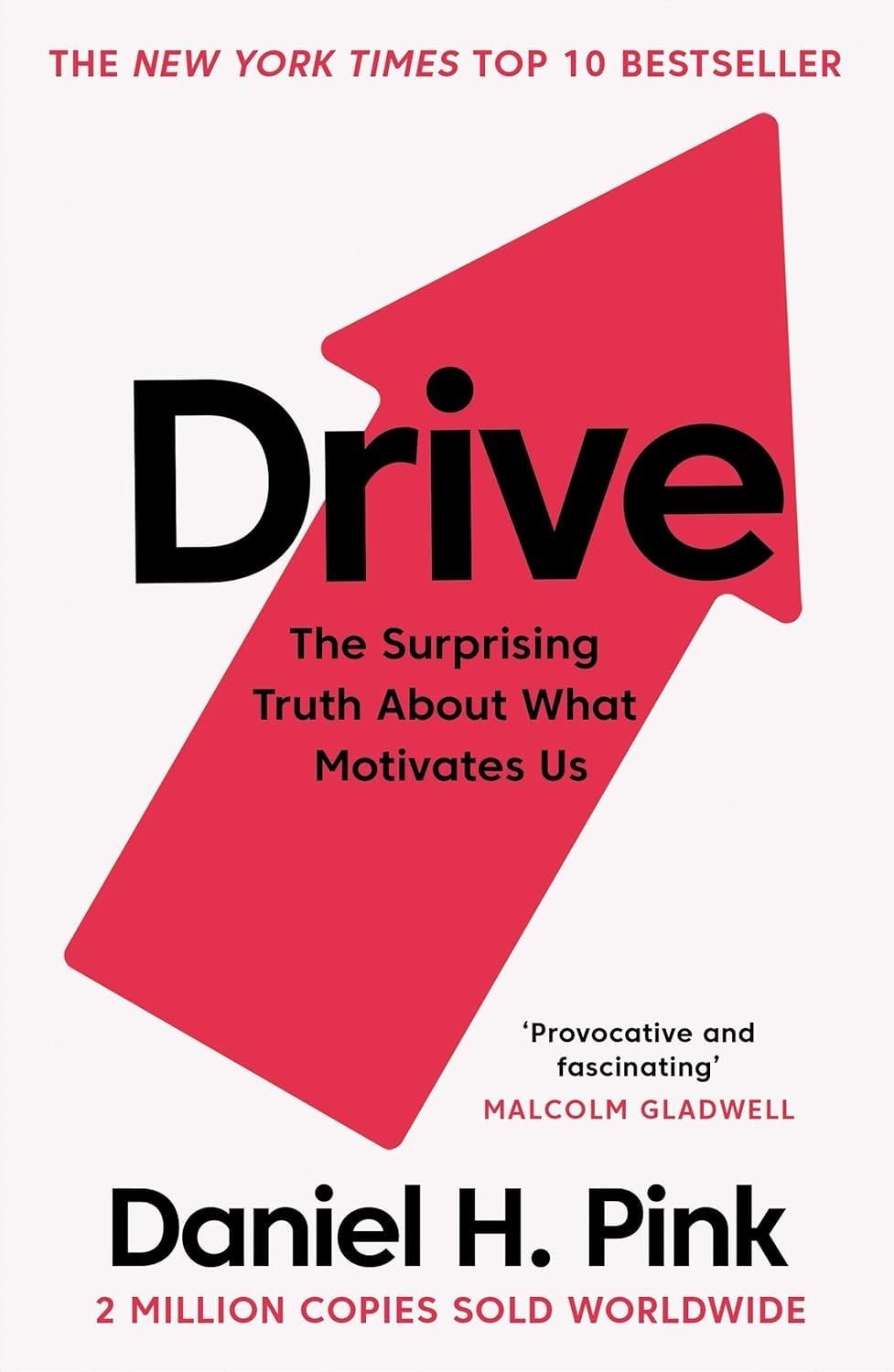 Drive The Surprising Truth About What Motivates Us paperback cover by Daniel H. Pink