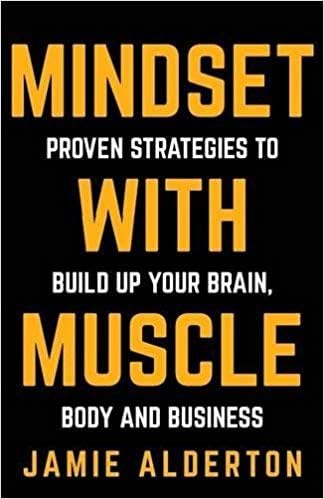 Mindset With Muscle by Jamie Alderton paperback front cover from the Mindset & Muscle 4 book set