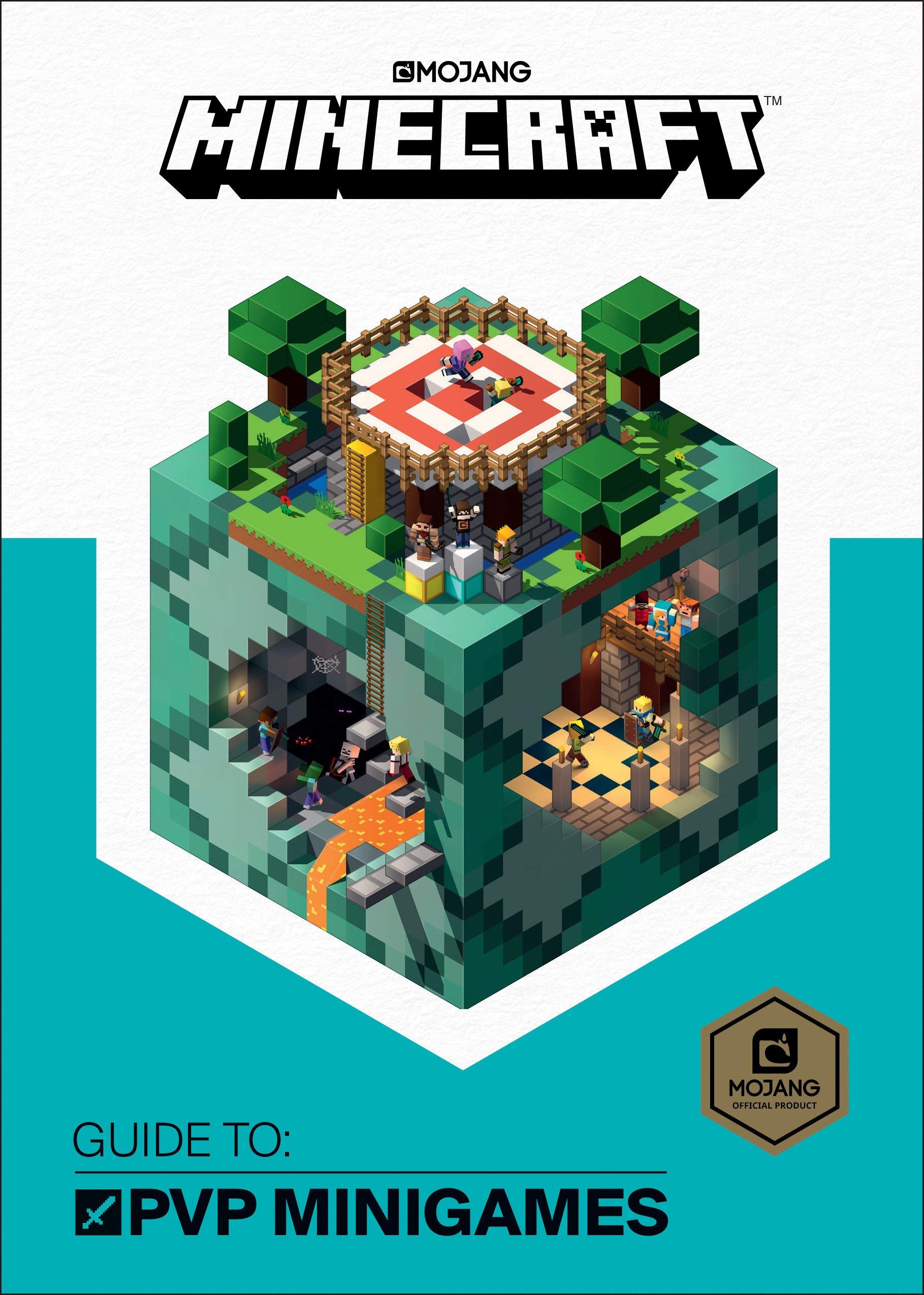 Close-up of Minecraft Guide to Redstone and Minecraft Guide to Farming hardback covers