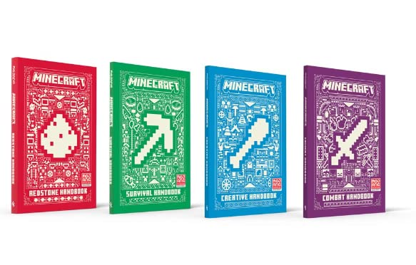 Minecraft Official Handbook Collection, hardback, showing the Minecraft Survival Handbook front cover from the collection