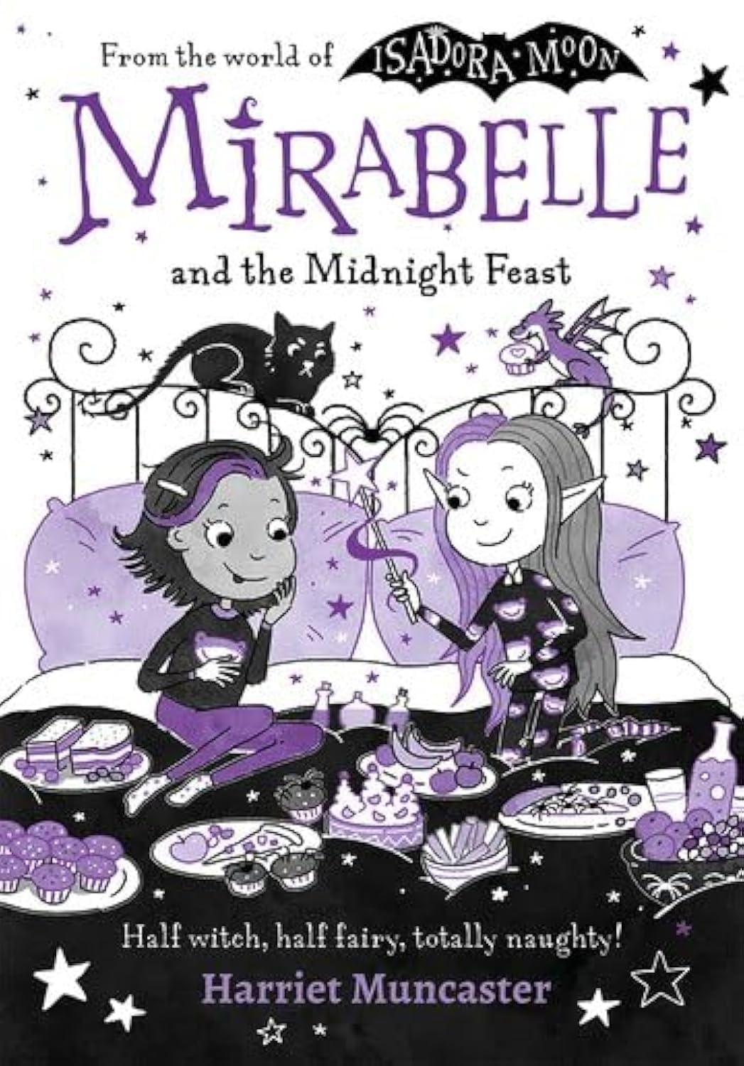 Mirabelle and the Magical Mayhem paperback book cover close-up by Harriet Muncaster