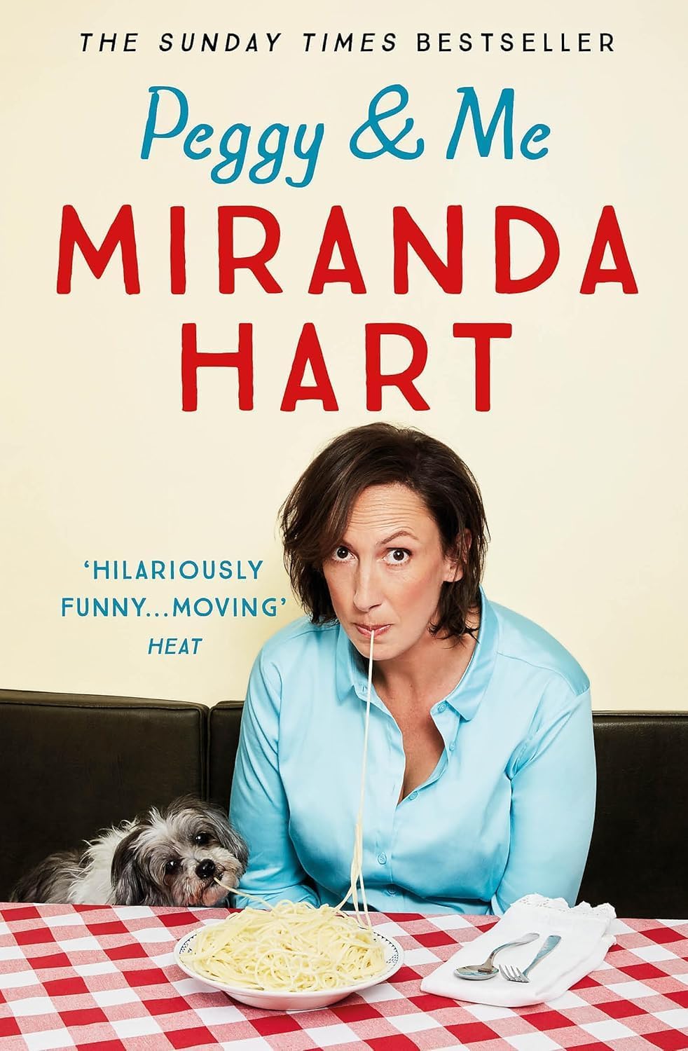 Close-up inside page spread from one of the Miranda Hart paperback memoirs in this 3 book collection set