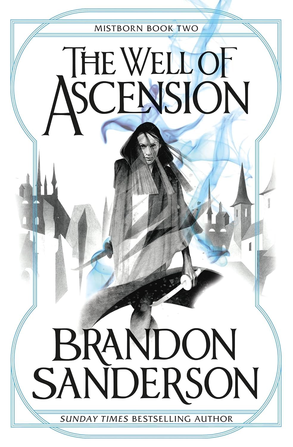 Back cover and synopsis of the Mistborn Trilogy paperback box set by Brandon Sanderson