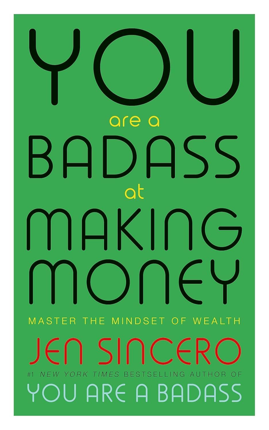 All three paperback books in the collection fanned out together, showing the covers of You Are A Badass At Making Money, Make Money Online, and Managing Business Start-Ups side by side