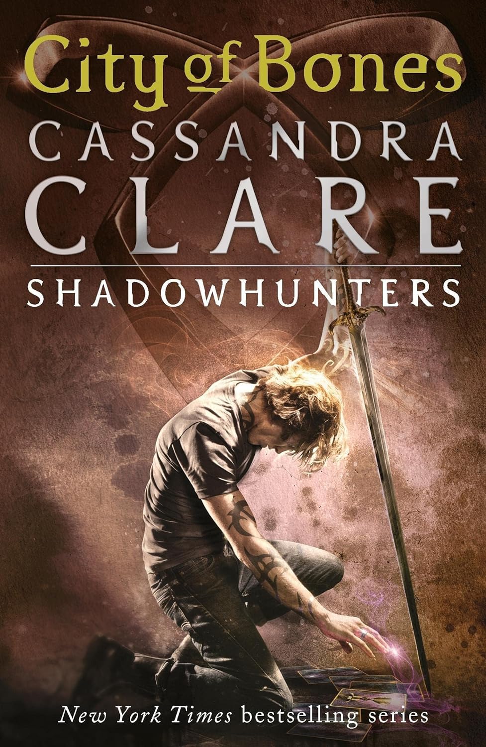 City of Bones paperback cover from the Mortal Instruments collection set