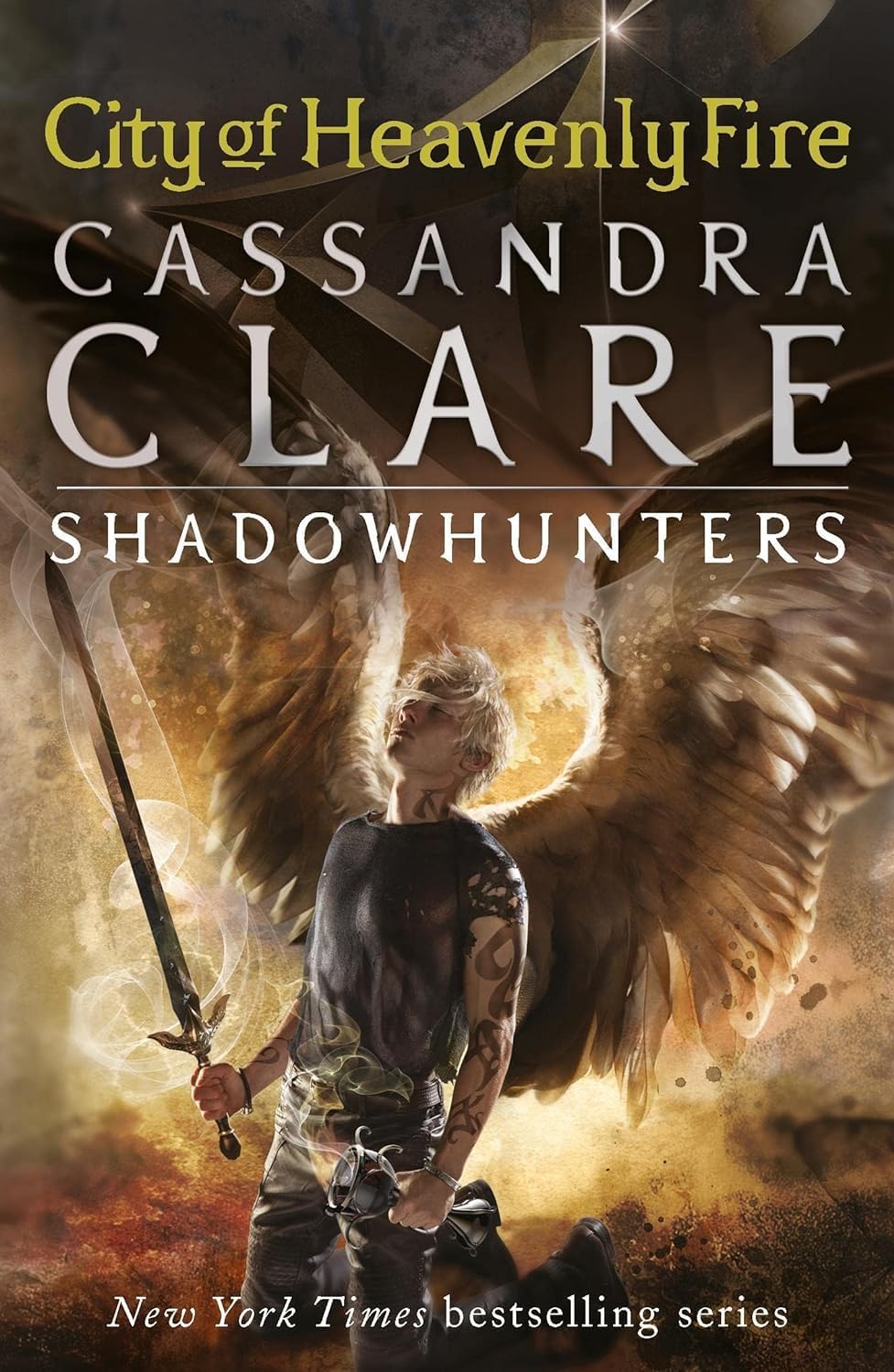 Full Mortal Instruments 7 book paperback collection set fanned out