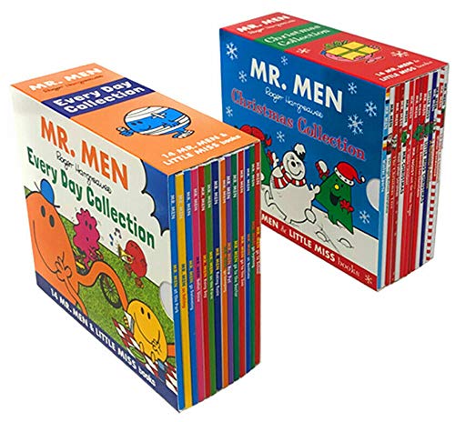 Mr Men and Little Miss Christmas Everyday 28 Books Collection Set by Roger Hargreaves paperback slipcase front cover