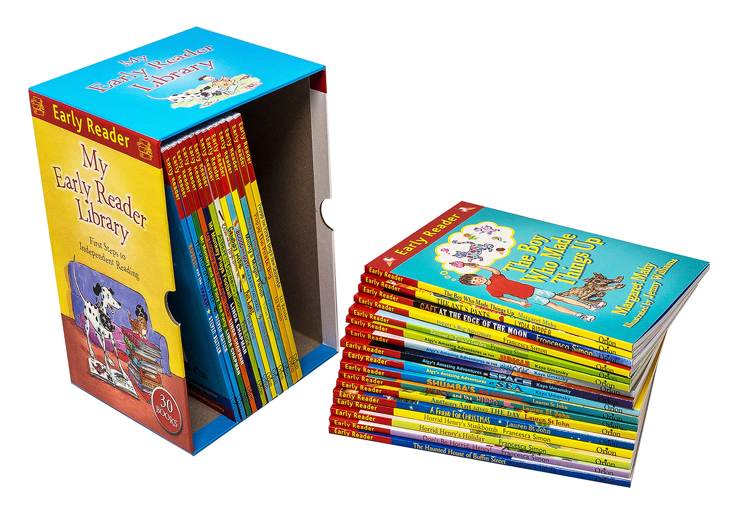 My Early Reader Library Collection 30 books fanned out showing bright illustrated covers