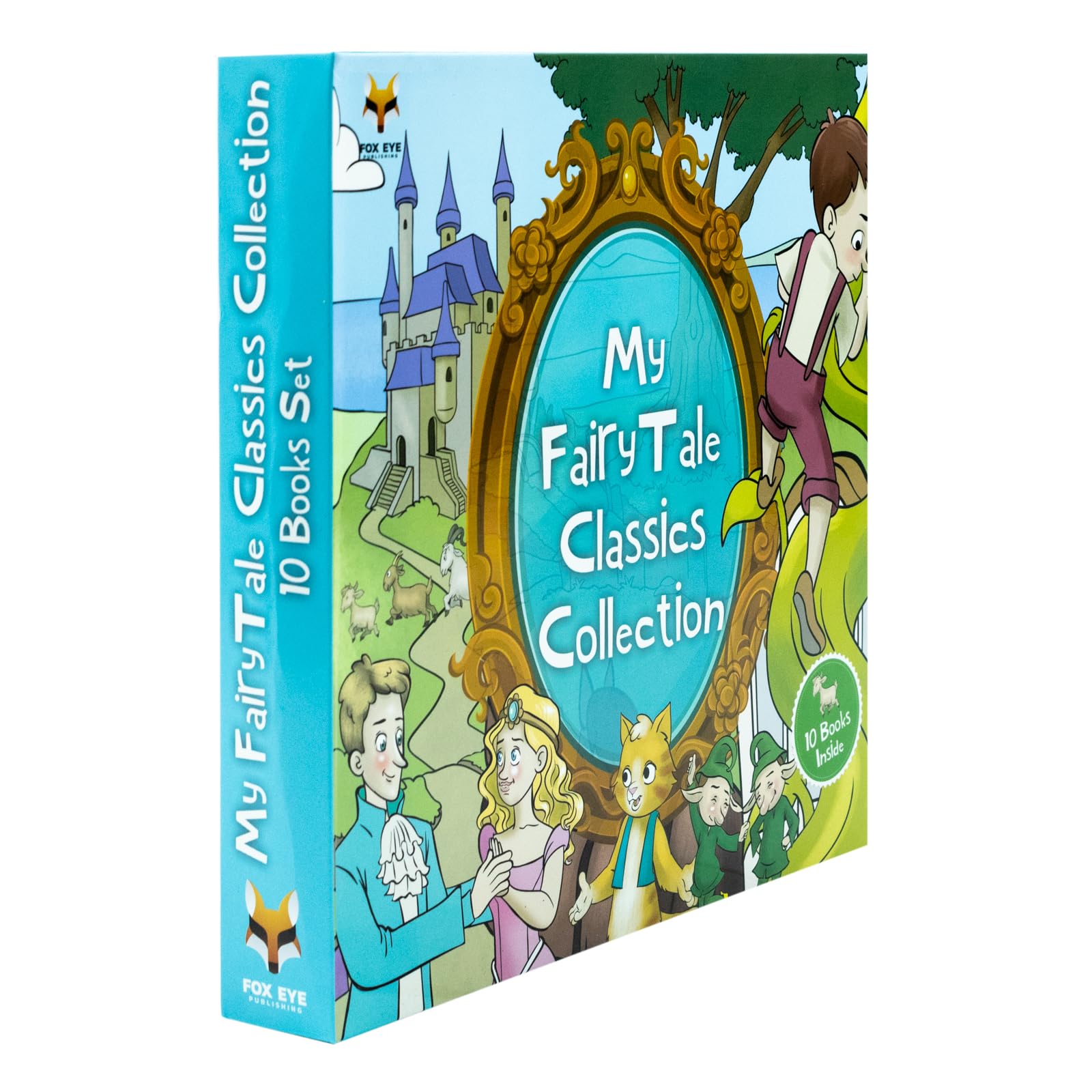My FairyTale Classic 10 Books Collection Set by Jasmine Brooke - front cover of the paperback box set