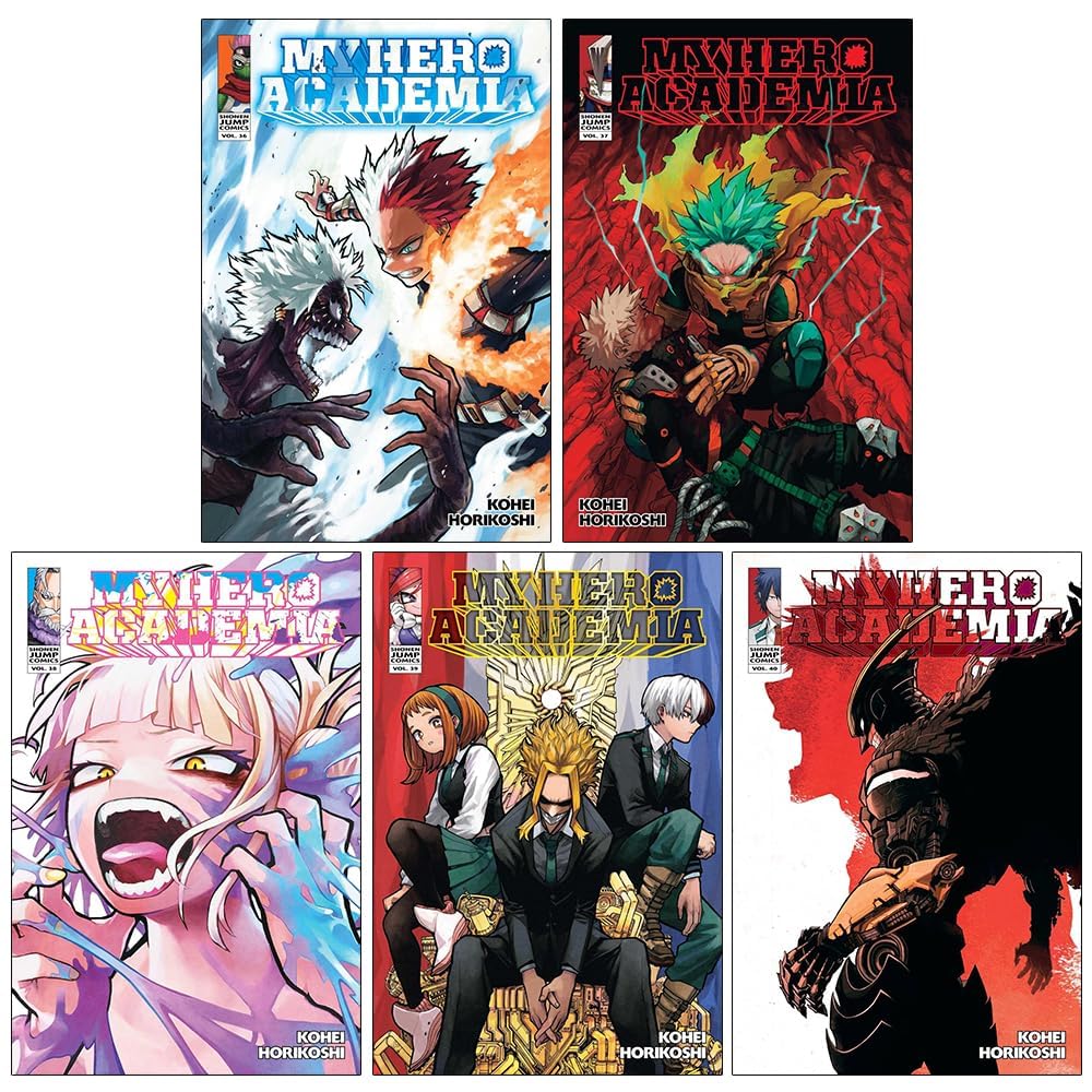 My Hero Academia Vol. 36 paperback front cover close-up by Kohei Horikoshi