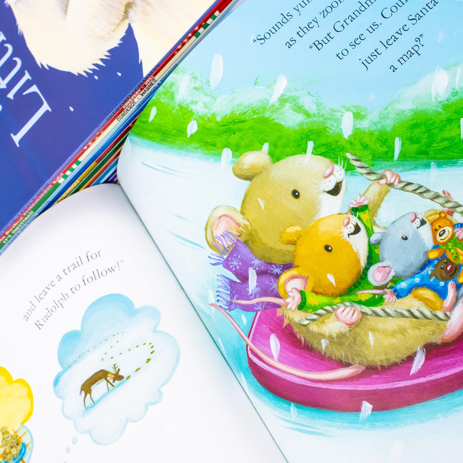 the complete My Holiday Box 15 book collection set displayed together with its storage box