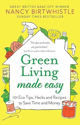 All four books from the Nancy Birtwhistle collection fanned out together, displaying their colorful eco-living and gardening cover designs.